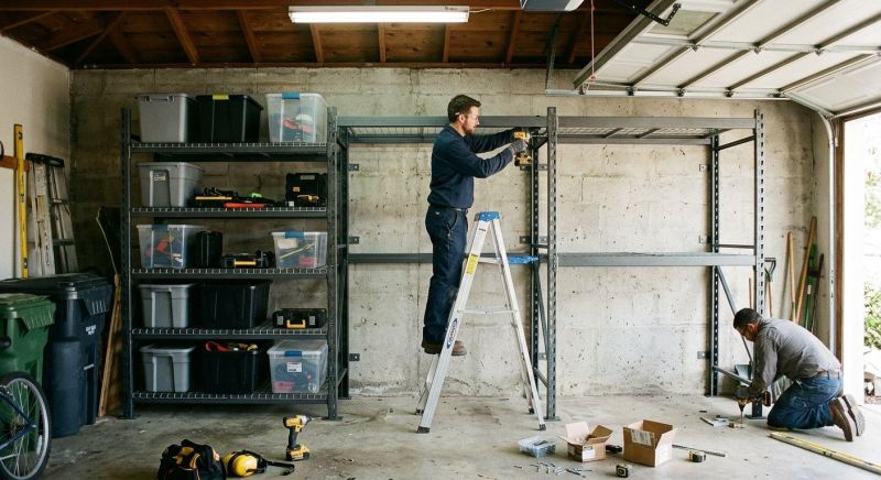 Garage Shelves Installation in Rockville, MD